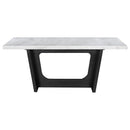 Sherry - Rectangular Marble Top Dining Table Set
