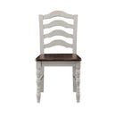 Bettina - 5 Piece Dining Set - Gray & Weathered Oak