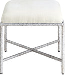 Valley - Bench With Silver Frame