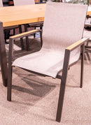 Carmel Highlands - Sling Arm Chair (Set of 4) - Dark Brown