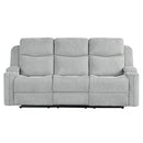 Galya - Motion Sofa - Light Gray Chenille