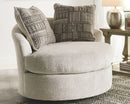 Soletren - Swivel Accent Chair - Stone