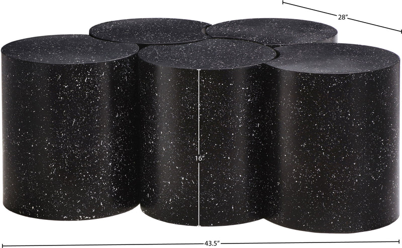 Dimple - 5 Piece Modular Coffee Table - Terazzo Finish