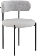 Beacon - Faux Leather Dining Chair With Black Legs (Set of 2)