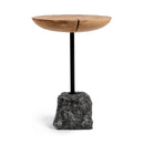 Linden - End Table - Natural / Black