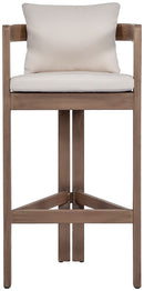 Newport - Water Resistant Fabric Upholstered Outdoor Patio Bar Stool