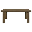 Ottowa - 7 Piece Rectangular Wood Dining Room Table Set - Brown