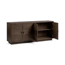 Oakridge - 4 Door Cabinet - Havana Brown
