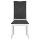 Judd - Upholstered Dining Side Chair (Set of 2) - Pearl White