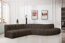 Arc - Boucle Fabric 7 Piece Modular Sofa