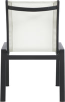 Nizuc - Outdoor Patio Dining Chair With Gray Frame (Set of 2)