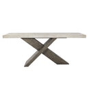 Durant - Console Table - Distressed Gray / Weathered Chalk