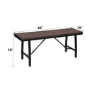 Mariatu - Bench - Oak & Black