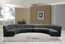 Infinity - 8 Piece Velvet Modular Sectional