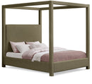 Eden - Boucle Fabric Upholstered Bed
