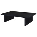 Max - Rectangular Engineered Laminate Coffee Table - Black