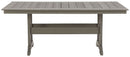 Visola - 7 Pc. - Dining Set with 6 Chairs - Gray