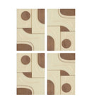 Element - Mango Wood 4 Piece Wall Art