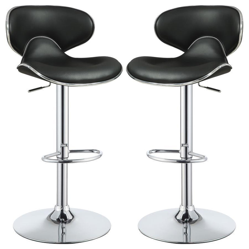 Edenton - Upholstered Adjustable Bar Stool (Set of 2)