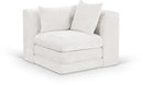 Stellar - Chenille Fabric Upholstered Modular Corner Chair