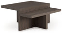 Zendex - Occasional Table Set (Set of 2) - Brown
