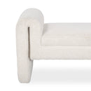 Ada - Bench - Ivory Fleece