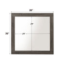 Avantika - Mirror - Rustic Gray Oak
