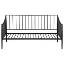 Newbury - Metal Twin Daybed Bed Frame - Matte Black