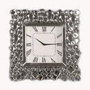 Kachina - 19" Wall Clock - Mirrored & Faux Gems