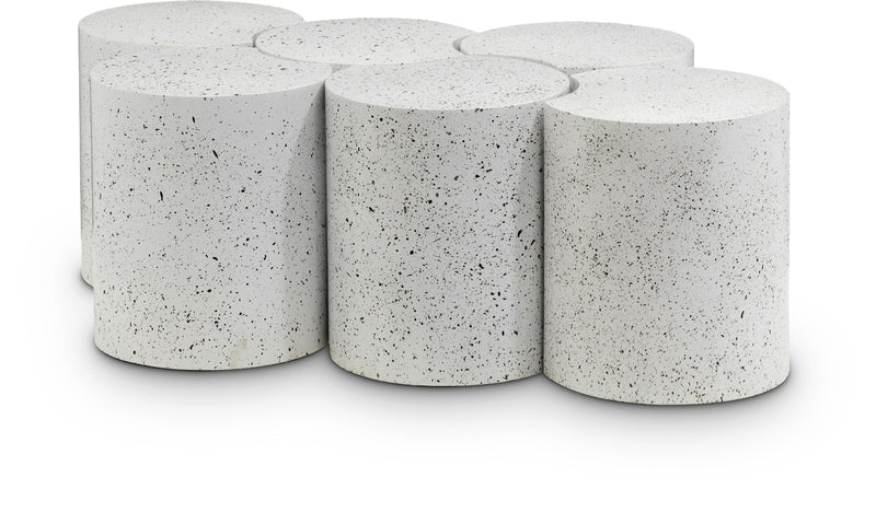 Dimple - 6 Piece Modular Coffee Table - Terazzo Finish