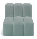 Arc - Faux Leather Straight Chair