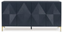 Loirwick - Accent Cabinet - Dark Blue