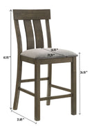 Lloyd - Counter Height Chair (Set of 2) - Brown
