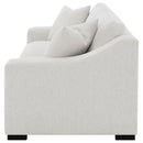 Ashlyn - Fabric Upholstered Track Arm Sofa - Sand