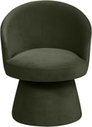 Selene - Upholstered Swivel Dining Chair
