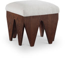 Altair - Fabric Bench - Dark Brown Base