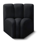 Arc - Velvet Curved Corner Chair