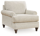 Valerani - 2 Pc. - Chair, Ottoman - Sandstone