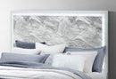 Naomi - 5 Piece Queen Bedroom Set - Silver