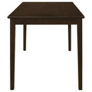 Guillen - 5 Piece Rectangular Dining Table Set - Cappuccino