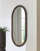 Clorington - Accent Mirror - Dark Brown