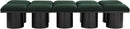 Pavilion - 10 Piece Modular Bench With Black Base