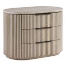 Leanna - Nightstand With USB Port - Light Oak