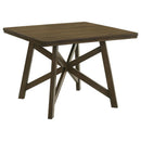 Canfield - 5 Piece Counter Height Dining Set - Brown