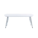 Patina - Coffee Table - White & Chrome
