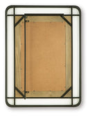 Beelman - Accent Mirror - Black / Brown