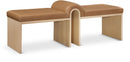 Delphine - Bench - Natural Base