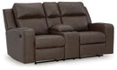 Lavenhorne - Double Reclining Loveseat With Console