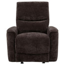 Navarro - Chenille Upholstered Glider Recliner