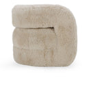 Teddy - Plush Accent Chair - Beige